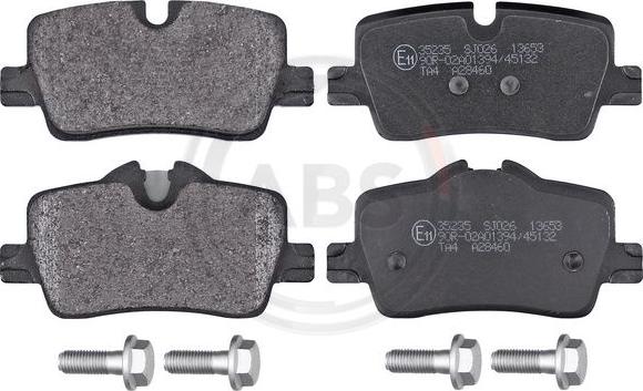 A.B.S. 35235 - Тормозные колодки, дисковые, комплект abcparts.ee