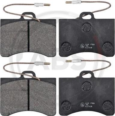 A.B.S. 36099 - Тормозные колодки, дисковые, комплект abcparts.ee
