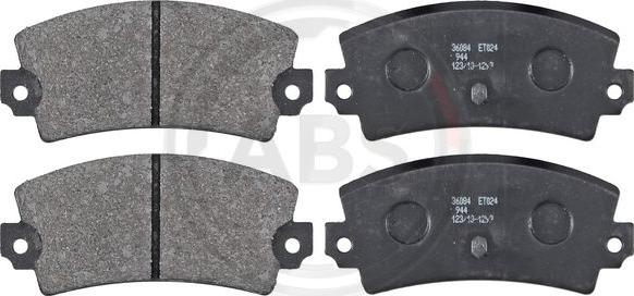 A.B.S. 36084 - Тормозные колодки, дисковые, комплект abcparts.ee