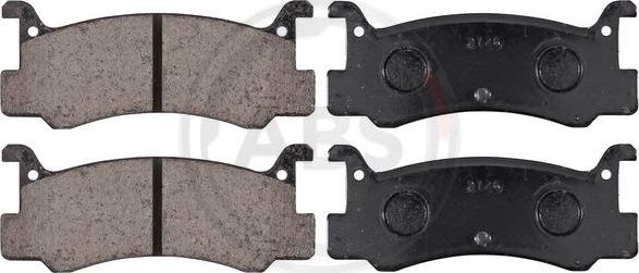 A.B.S. 36868 - Тормозные колодки, дисковые, комплект abcparts.ee