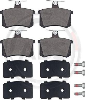 A.B.S. 36818 - Piduriklotsi komplekt,ketaspidur abcparts.ee