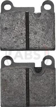 A.B.S. 36834 - Тормозные колодки, дисковые, комплект abcparts.ee
