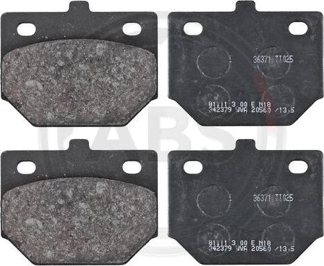 A.B.S. 36371 - Piduriklotsi komplekt,ketaspidur abcparts.ee