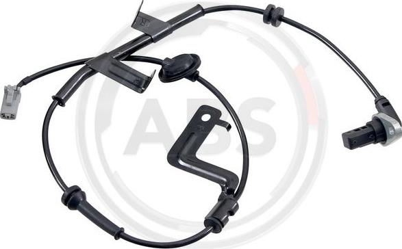 A.B.S. 30908 - ABS датчик, частота вращения колеса abcparts.ee