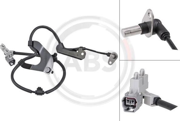A.B.S. 30012 - ABS датчик, частота вращения колеса abcparts.ee