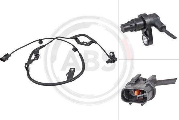 A.B.S. 31973 - ABS датчик, частота вращения колеса abcparts.ee