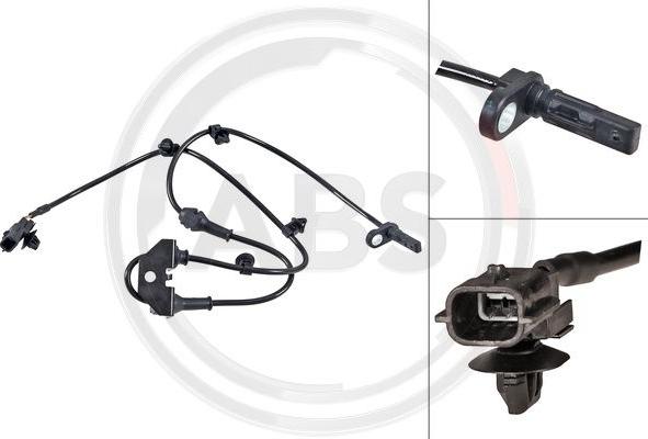A.B.S. 31579 - ABS датчик, частота вращения колеса abcparts.ee