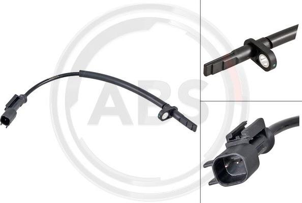A.B.S. 31612 - ABS датчик, частота вращения колеса abcparts.ee