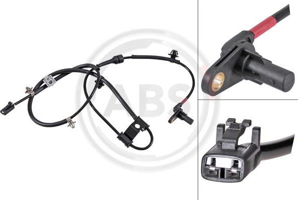 A.B.S. 31670 - ABS датчик, частота вращения колеса abcparts.ee