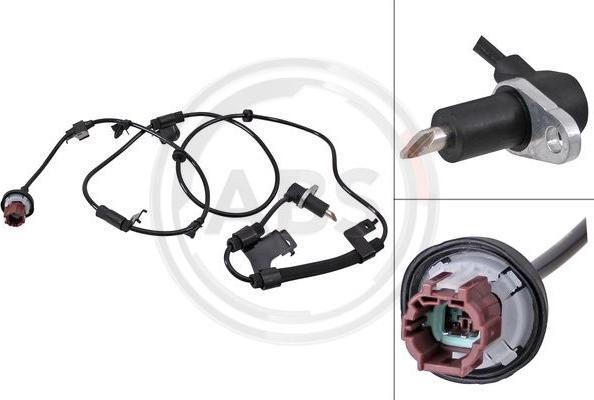 A.B.S. 31845 - ABS датчик, частота вращения колеса abcparts.ee