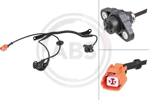 A.B.S. 31881 - ABS датчик, частота вращения колеса abcparts.ee