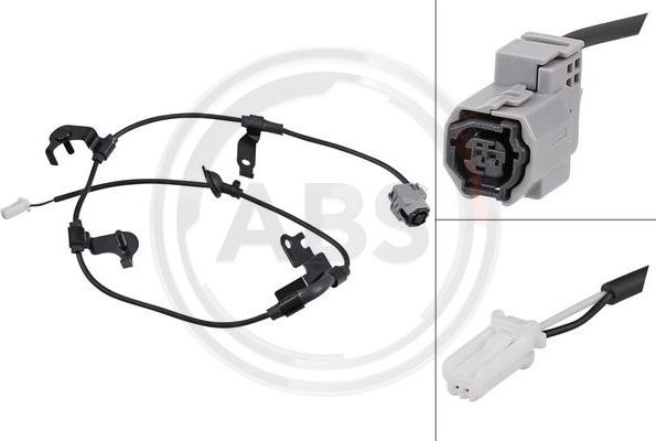 A.B.S. 31792 - ABS датчик, частота вращения колеса abcparts.ee