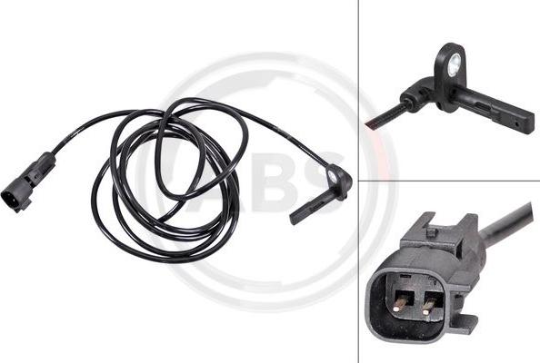 A.B.S. 31715 - ABS датчик, частота вращения колеса abcparts.ee