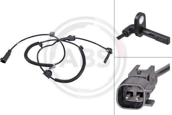A.B.S. 31718 - ABS датчик, частота вращения колеса abcparts.ee