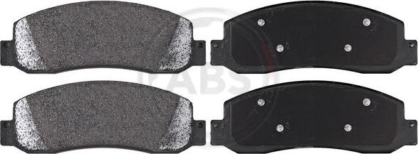A.B.S. 38449 - Тормозные колодки, дисковые, комплект abcparts.ee