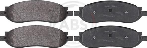 A.B.S. 38452 - Тормозные колодки, дисковые, комплект abcparts.ee