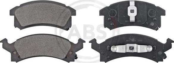 A.B.S. 38673 - Тормозные колодки, дисковые, комплект abcparts.ee
