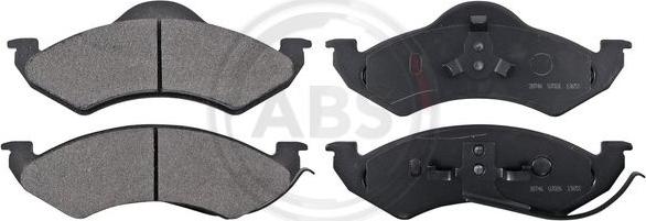 A.B.S. 38746 - Тормозные колодки, дисковые, комплект abcparts.ee