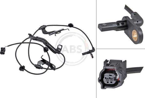 A.B.S. 33002 - ABS датчик, частота вращения колеса abcparts.ee
