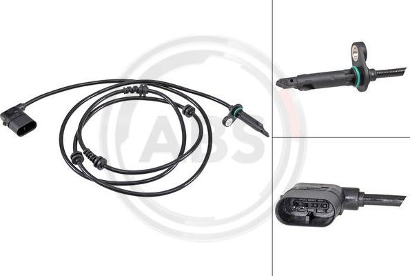 A.B.S. 32058 - ABS датчик, частота вращения колеса abcparts.ee