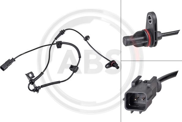 A.B.S. 32080 - ABS датчик, частота вращения колеса abcparts.ee