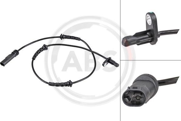 A.B.S. 32026 - ABS датчик, частота вращения колеса abcparts.ee