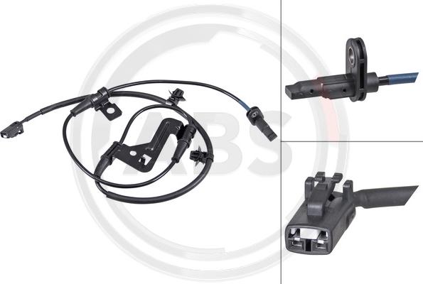 A.B.S. 32192 - ABS датчик, частота вращения колеса abcparts.ee