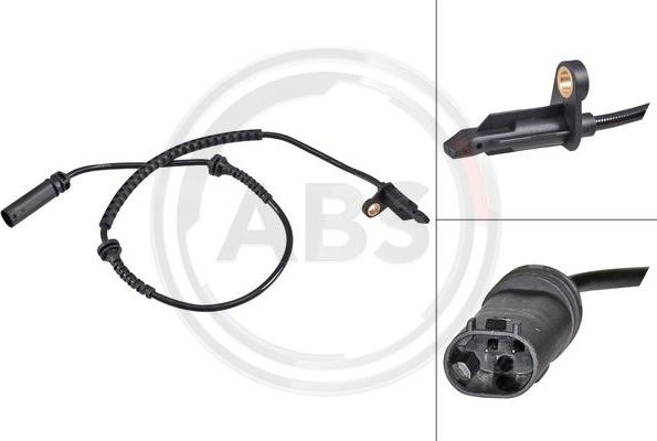 A.B.S. 32134 - ABS датчик, частота вращения колеса abcparts.ee