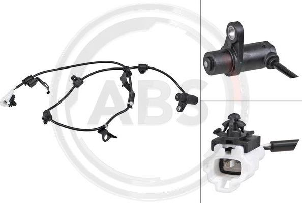 A.B.S. 32307 - ABS датчик, частота вращения колеса abcparts.ee