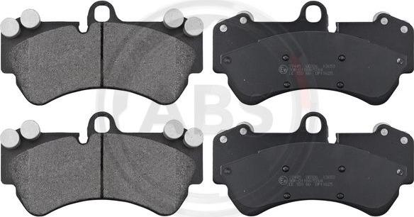 A.B.S. 37445 - Тормозные колодки, дисковые, комплект abcparts.ee