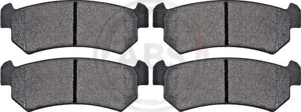 A.B.S. 37461 - Тормозные колодки, дисковые, комплект abcparts.ee