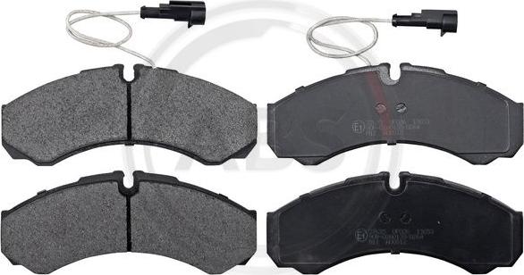 A.B.S. 37635 - Тормозные колодки, дисковые, комплект abcparts.ee