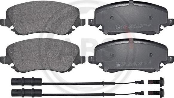 A.B.S. 37380 - Тормозные колодки, дисковые, комплект abcparts.ee