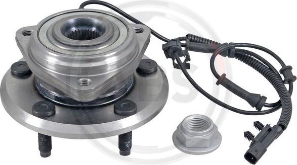 A.B.S. 201536 - Ступица колеса, поворотный кулак abcparts.ee