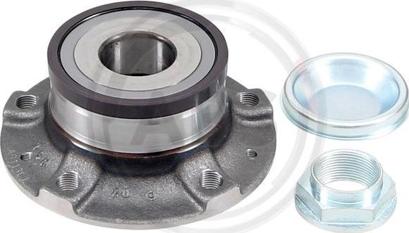 A.B.S. 201615 - Ступица колеса, поворотный кулак abcparts.ee