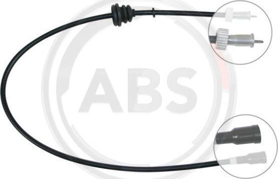 A.B.S. K43113 - Тросик спидометра abcparts.ee