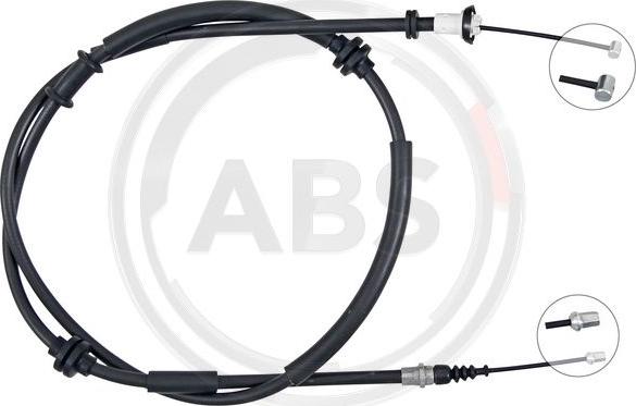 A.B.S. K19965 - Тросик, cтояночный тормоз abcparts.ee