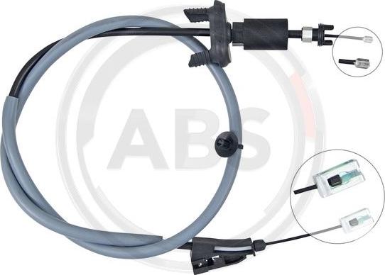A.B.S. K19981 - Тросик, cтояночный тормоз abcparts.ee