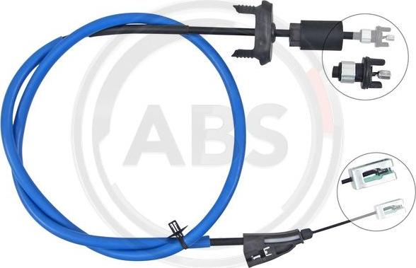 A.B.S. K19971 - Тросик, cтояночный тормоз abcparts.ee