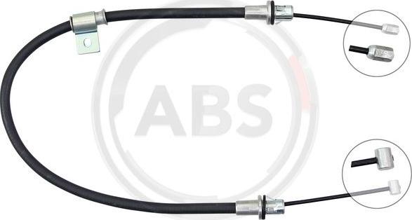 A.B.S. K19866 - Тросик, cтояночный тормоз abcparts.ee