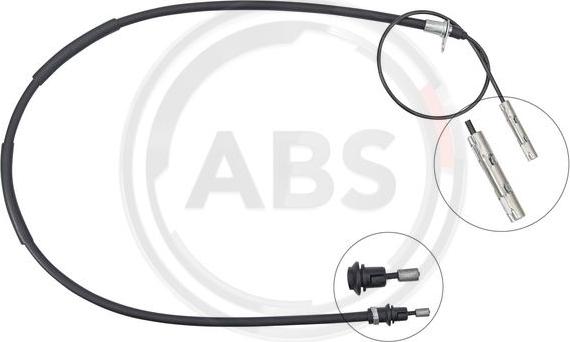 A.B.S. K16023 - Тросик, cтояночный тормоз abcparts.ee