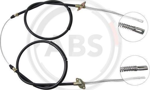 A.B.S. K10955 - Тросик, cтояночный тормоз abcparts.ee