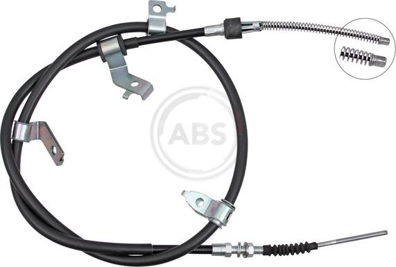 A.B.S. K10170 - Тросик, cтояночный тормоз abcparts.ee