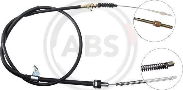 A.B.S. K11397 - Тросик, cтояночный тормоз abcparts.ee