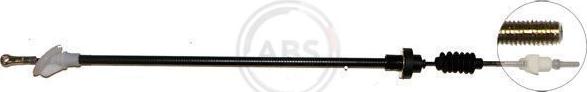 A.B.S. K24030 - Трос, управление сцеплением abcparts.ee