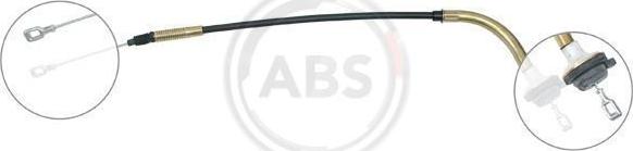 A.B.S. K20550 - Трос, управление сцеплением abcparts.ee