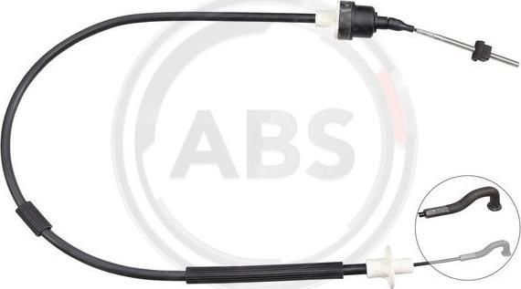 A.B.S. K28035 - Трос, управление сцеплением abcparts.ee