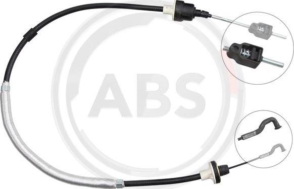 A.B.S. K28370 - Трос, управление сцеплением abcparts.ee