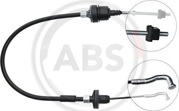A.B.S. K23050 - Трос, управление сцеплением abcparts.ee