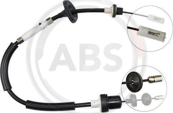 A.B.S. K22380 - Трос, управление сцеплением abcparts.ee